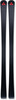 Schwarze Skier mit rotem Fischer-Logo oben.