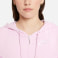 Air Oversized Fleece Hoodie mit Fullzip