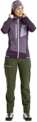 Ortovox Fleece Grid Fleecejacke mit Kapuze