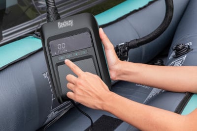 Bestway Elektro Pumpe mit Aufsätzen