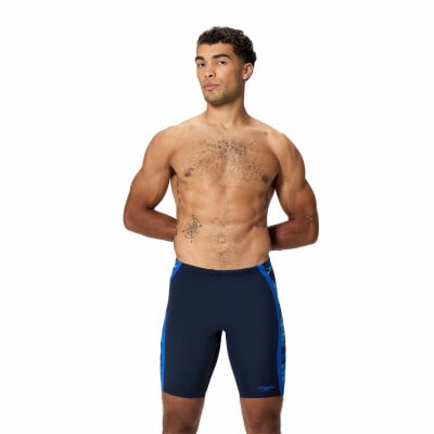 Speedo Hyperboom Splice Jam Badehose mit Bein Speedo Hyperboom Splice Jam Badehose mit Bein