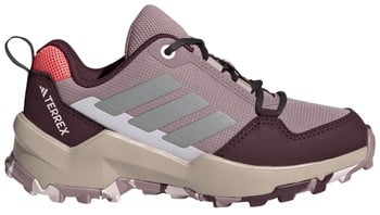 Adidas Terrex női túracipő rózsaszín-lila színben, bézs talppal.