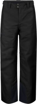 Schwarze Herren-Skihose mit Scott-Markenlogo am Bein.
