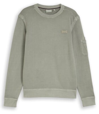 Tom Tailor Garment Dyed férfi pulóver