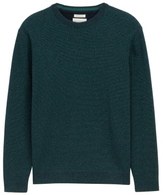 Tom Tailor Structured Knit férfi pulóver