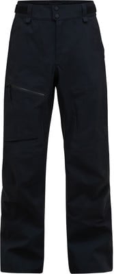 Schwarze Outdoorhose mit praktischer Reißverschlusstasche. Schwarze Outdoorhose mit praktischer Reißverschlusstasche.