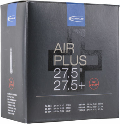 Schwalbe Fahrradschlauch Air Plus Sclaverand/Presta 40mm SV21+AP/27,5"