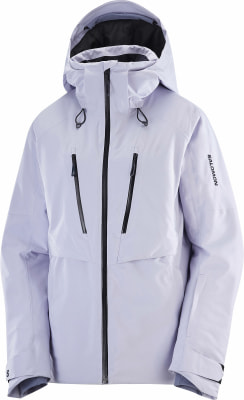 Salomon Brillant Skijacke mit Kapuze