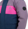 Bunte Jacke mit McKinley-Logo auf Ärmel und Brust.
