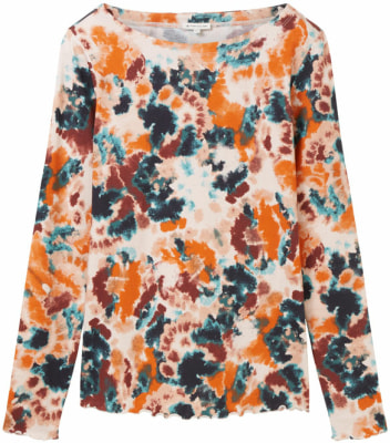 Tom Tailor TOM TAILOR Mock Neck W Aop női póló