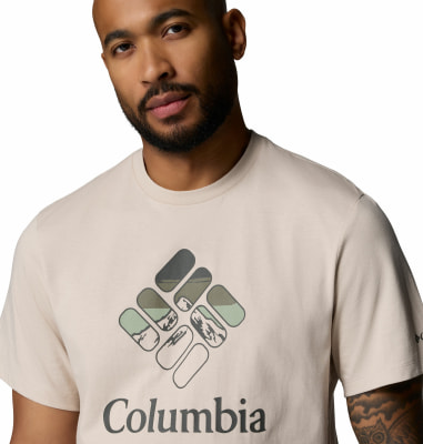 Columbia CSC Seasonal Graphic Hr. T-Shirt kurzarm, 100%org.BW