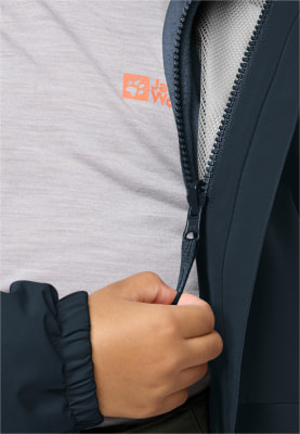 Jack Wolfskin Iceland 3in1 Funktionsjacke mit Kapuze