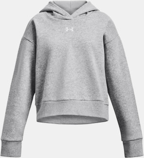 UNDER ARMOUR UA RIVAL FLEECE CROP HOODIE kapucnis felső