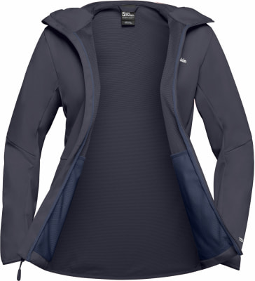 Jack Wolfskin Feldberg Softshelljacke mit Kapuze