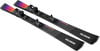 Salomon S/MAX Skier in Schwarz mit Farbverlauf an der Spitze.