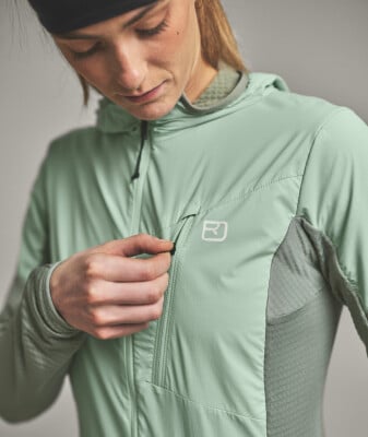 Ortovox Trace Hybrid Softshelljacke mit Kapuze
