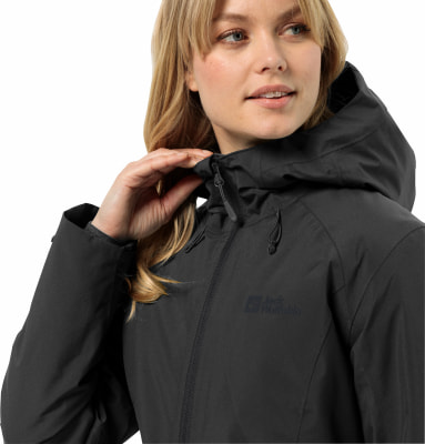 Jack Wolfskin Heidelstein Hardshelljacke mit Kapuze