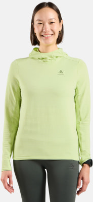 Odlo Essential Thermal langarm Laufshirt mit Kapuze