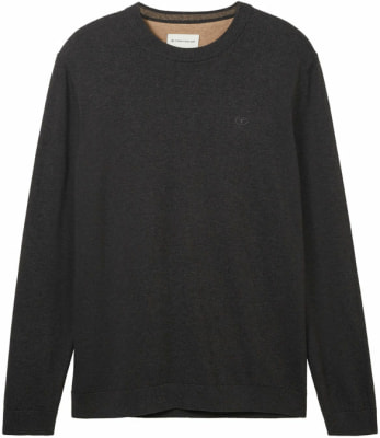 Tom Tailor TOM TAILOR Basic Crew Neck pulóver