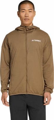 adidas Terrex Xperior Climawarm+ Wind Light Fleecejacke mit Kapuze