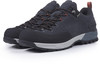 Herren-Wanderschuhe mit Gore-Tex und grauer Sohle.