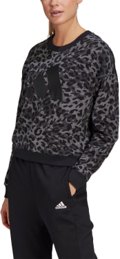 Sportswear Leopard-Print Sweatshirt