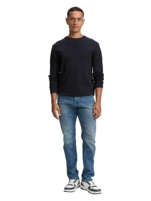 Tom Tailor Structured Knit férfi pulóver Tom Tailor Structured Knit férfi pulóver