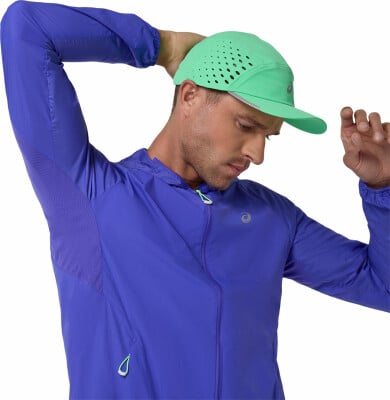 Asics Road Windjacke mit Kapuze