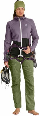 Ortovox Fleece Rib Fleecejacke mit Kapuze