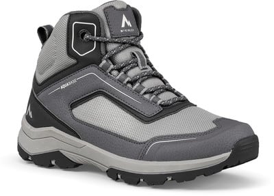 Grauer McKinley Wanderschuh mit AQUABASE-Technologie und Schnürung. Grauer McKinley Wanderschuh mit AQUABASE-Technologie und Schnürung.