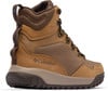 Braune Columbia Wanderschuhe mit wasserdichter Membran und robuster Sohle.