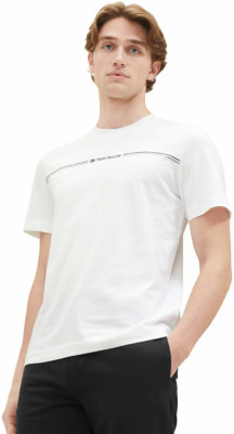 Tom Tailor Printed Crewneck póló