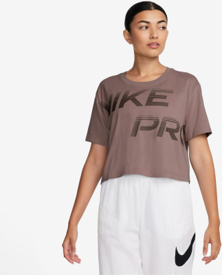 Nike Dri-Fit Graphic Cropped tréninkové tričko