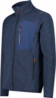 Man Jacket férfi fleece kabát Knit Tech