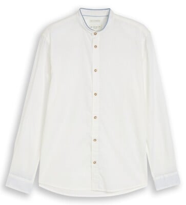 Tom Tailor Cotton Linen hosszú ujjú férfi lening Tom Tailor Cotton Linen hosszú ujjú férfi lening