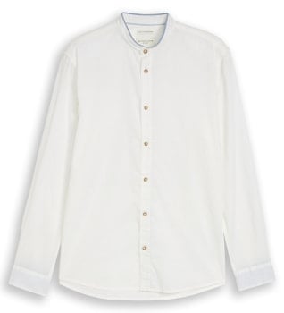 Tom Tailor Cotton Linen hosszú ujjú férfi lening