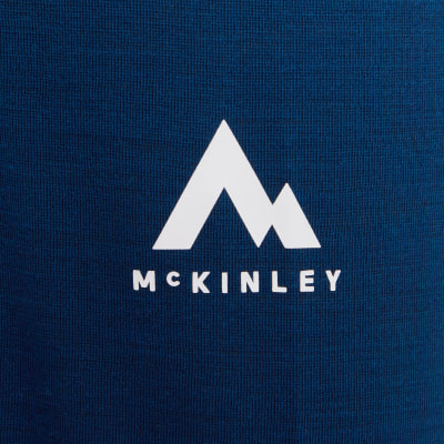 McKINLEY Pán. tričko Shane LS M, dlhý rukáv 50% vlna/50% PES