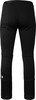Schwarze Outdoorhose mit Logo am linken Bein und Schriftzug am Bund.