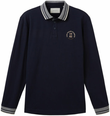 TOM TAILOR Detail.LS Polo férfi póló