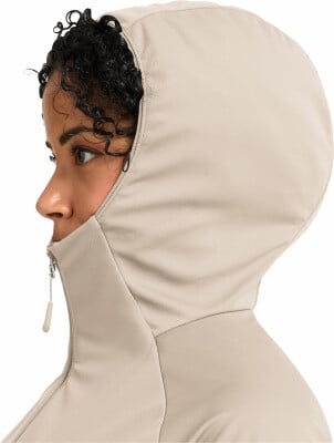 Jack Wolfskin Skyvail Softshelljacke mit Kapuze