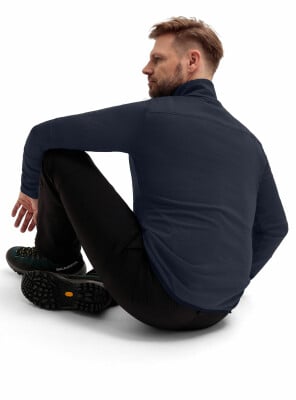 Maier Sports Sinaia Midlayer mit Kapuze