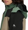 Kinderjacke mit Kapuze in mehrfarbigem Design mit McKinley-Logo.