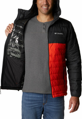 Columbia Powder Lite Hooden férfi kabát