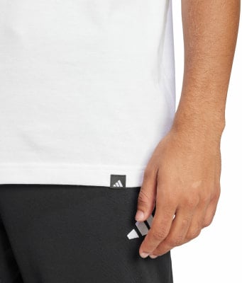 adidas Lounge Slides Graphic Pocket T-Shirt