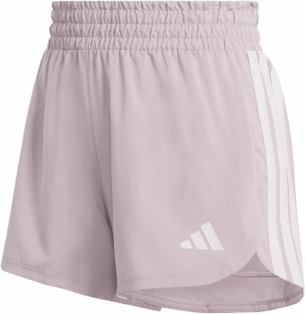 adidas Pacer Workout Woven High Rise Shorts
