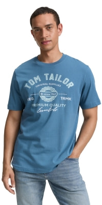 Tom Tailor Logo Tee férfi póló