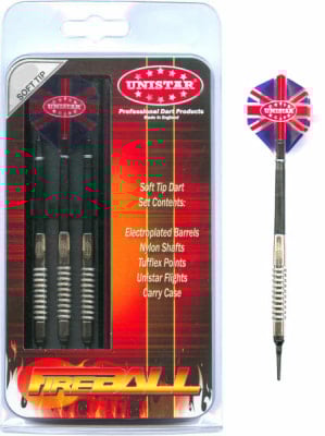 Unistar Fireball 3er-Set Soft Dartpfeile