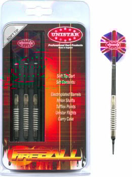 Unistar Fireball 3er-Set Soft Dartpfeile