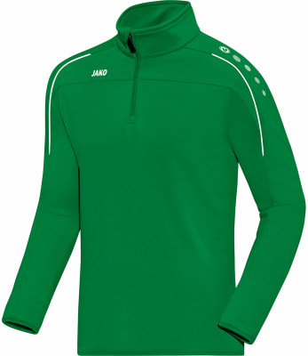 Jako Classico Langarmshirt mit Halfzip