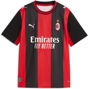 Fußballtrikot des AC Mailand mit PUMA-Logo und Emirates-Sponsor.